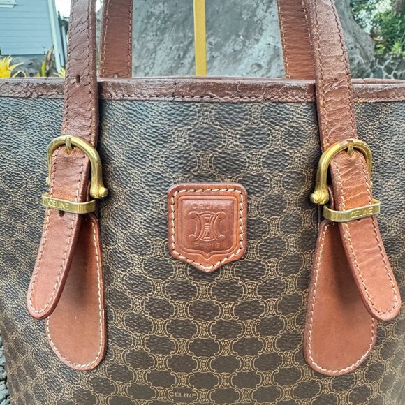 Vintage Celine Paris Macadam Tote Bag – Made in Italy - Picture 5 of 15